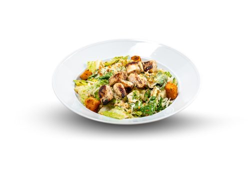 CAESAR SALAD WITH GRILLED CHICKEN